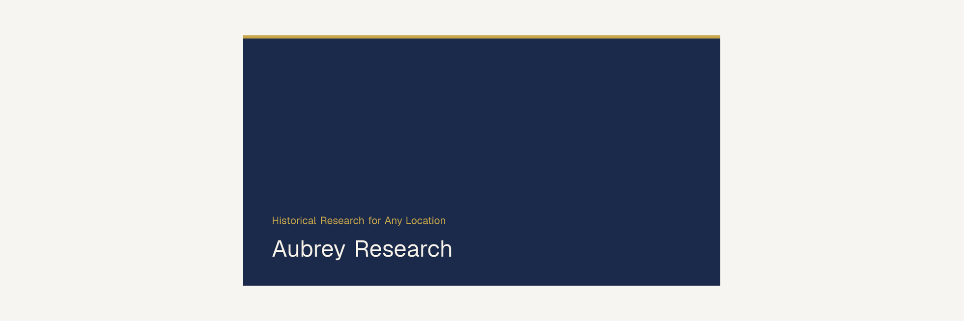 Aubrey Research Voucher Code